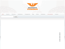 Tablet Screenshot of movimientociudadanodf.org